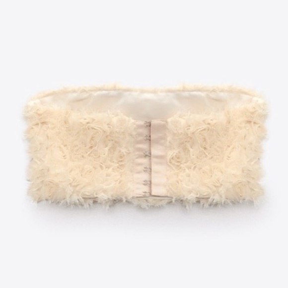 Zara Tops Zara Floral Crop Top Limited Edition Poshmark